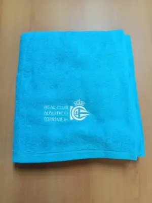 Toalla azul celeste RCNT